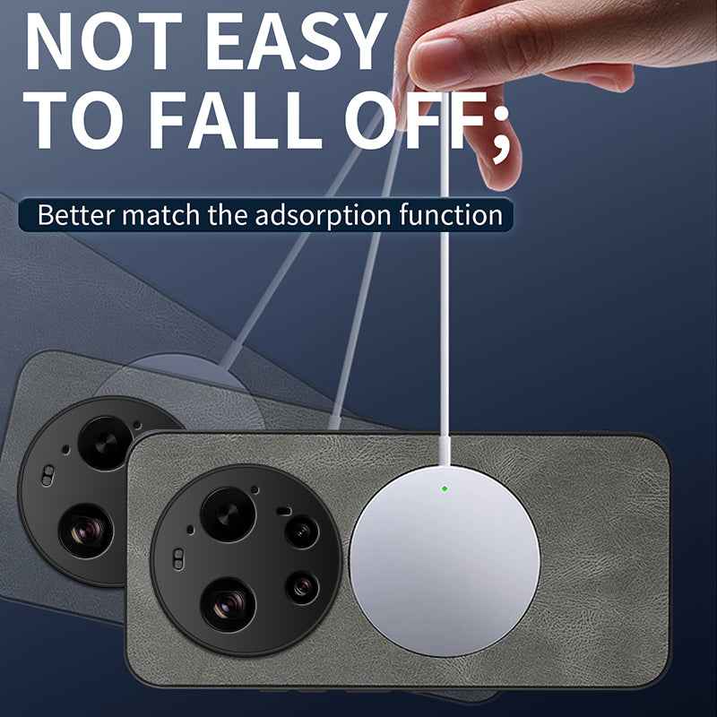 For Xiaomi 17 Ultra 5G Magnetic Case WANLONFENG SD Series PC TPU Phone Cover with 2Pcs Screen Film - Black