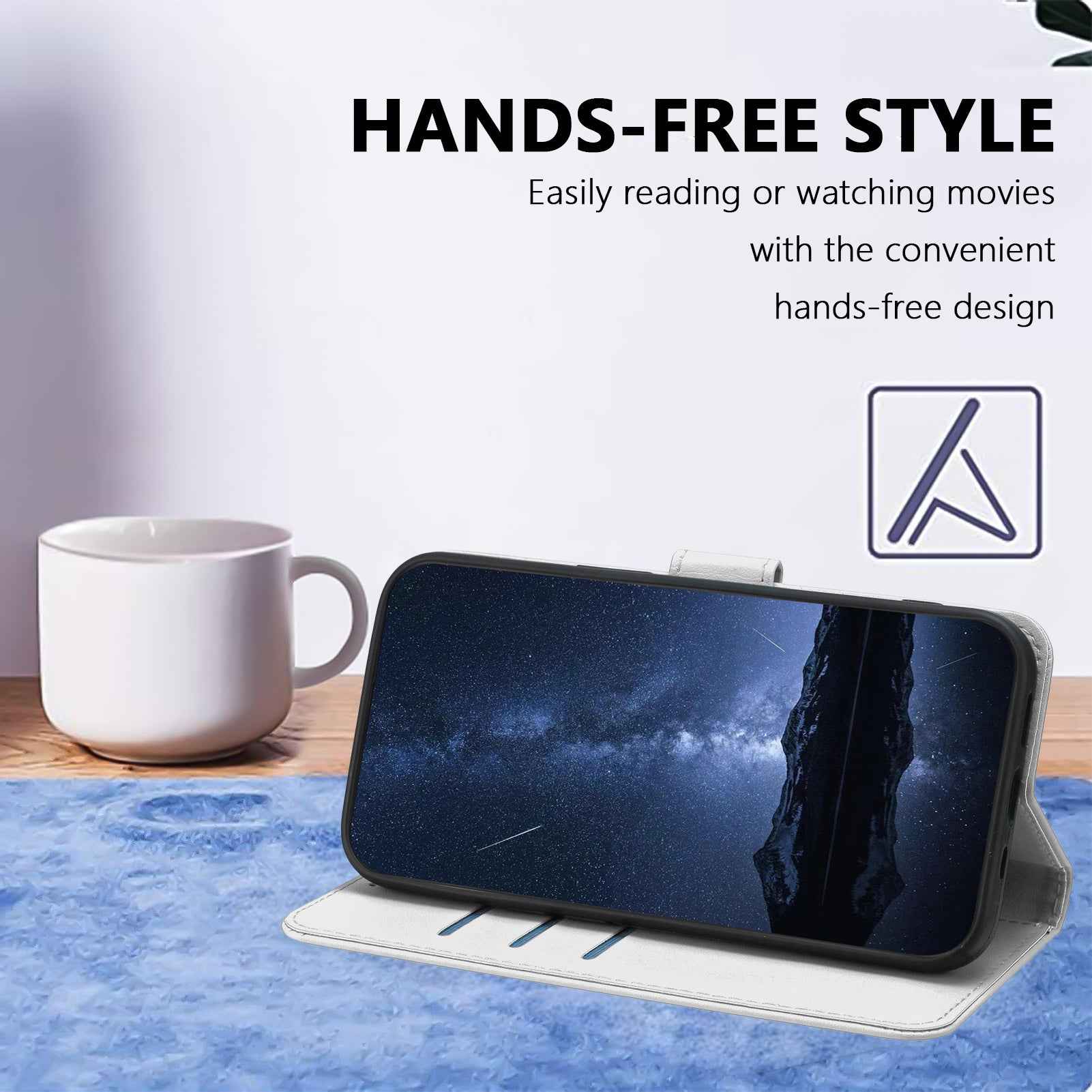For Xiaomi 17 Ultra 5G Leather Case Wallet Stand Solid Color Anti Drop Phone Cover - Silver