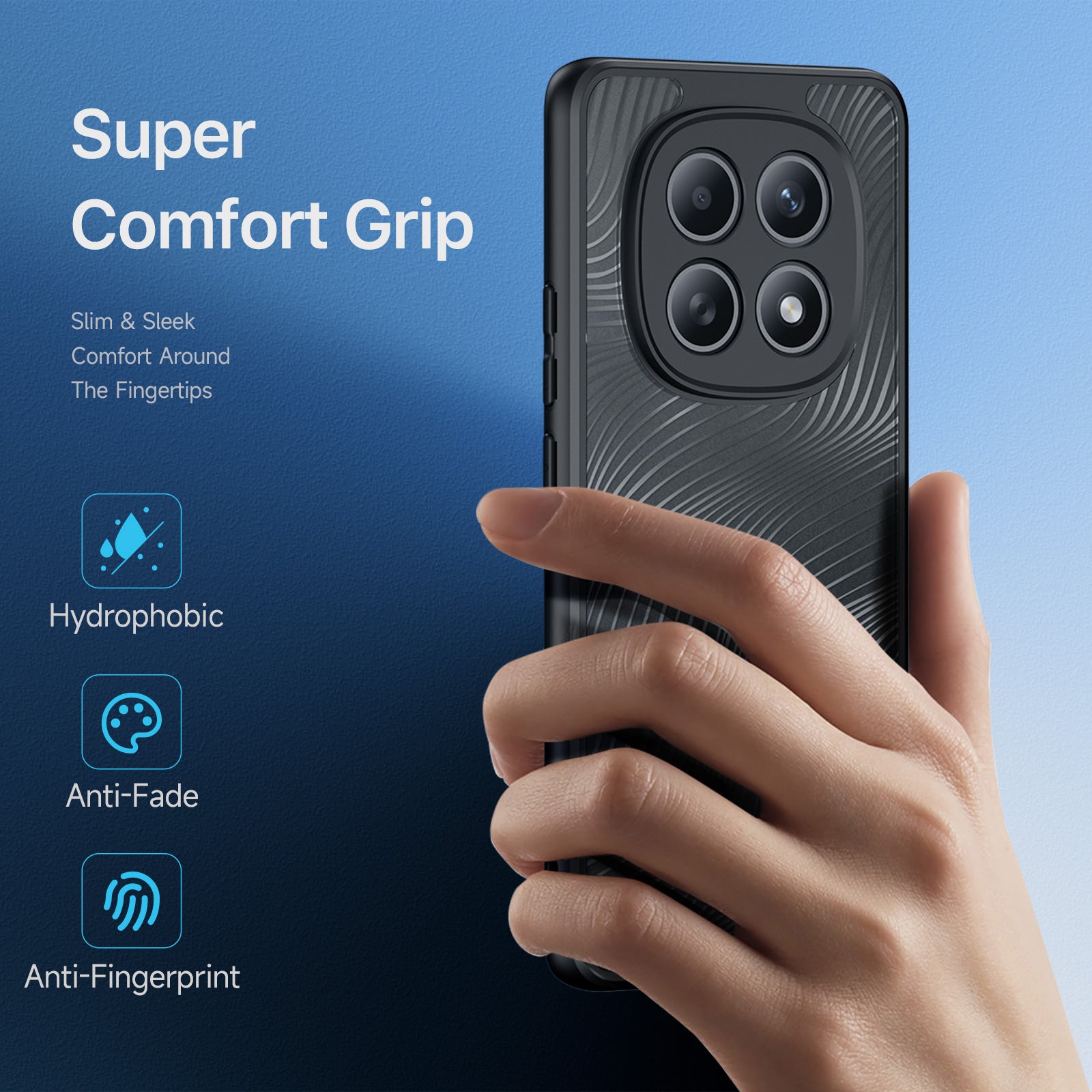 For Xiaomi Poco M8 5G / Redmi Note 15 5G (Global) / 15 4G (Global) Case DUX DUCIS Aimo Series TPU+PC Matte Drop-proof Phone Cover (REACH Certification) - Black