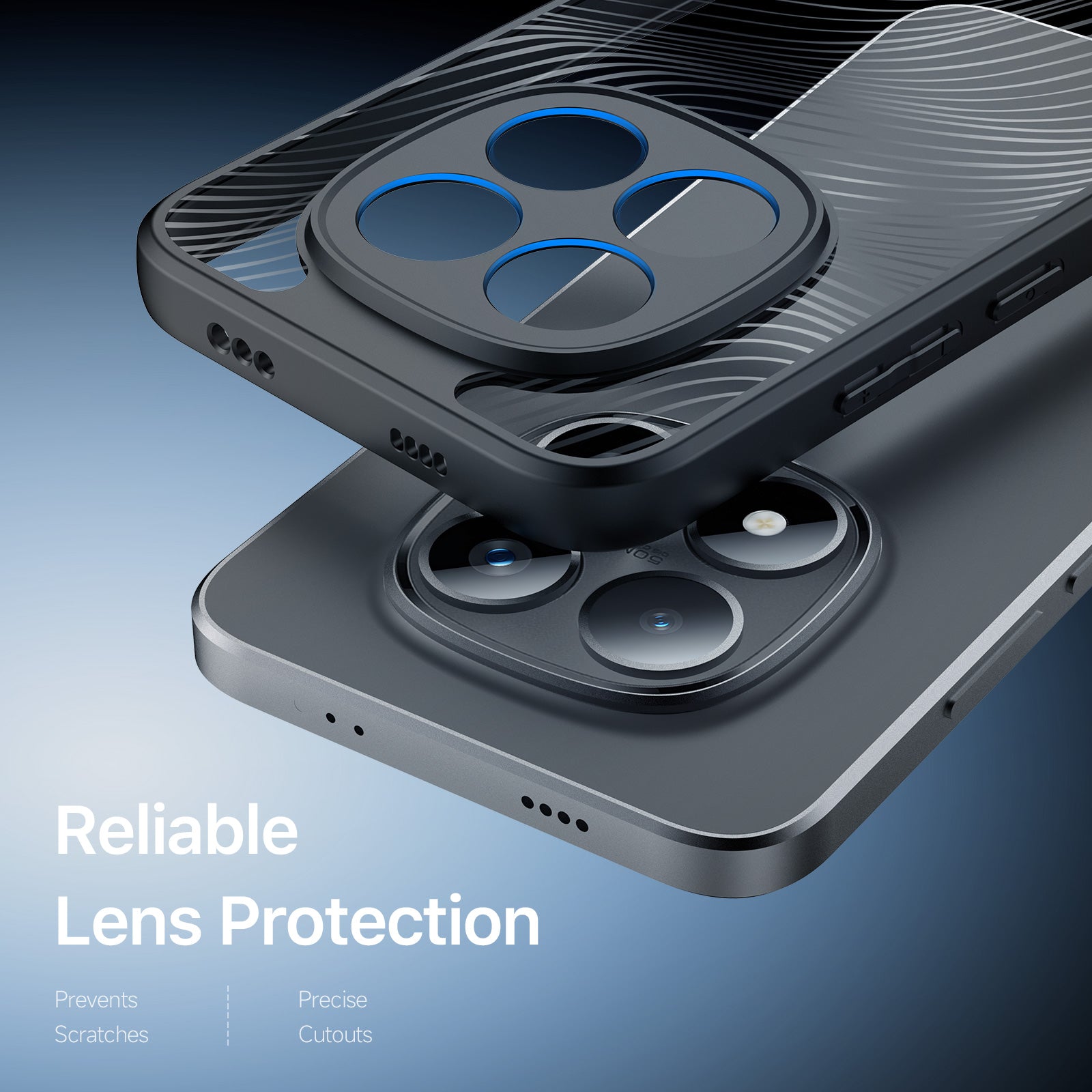 For Xiaomi Redmi Note 15 Pro 5G (Global) Case DUX DUCIS Aimo Series TPU+PC Matte Drop-proof Phone Cover (REACH Certification) - Black