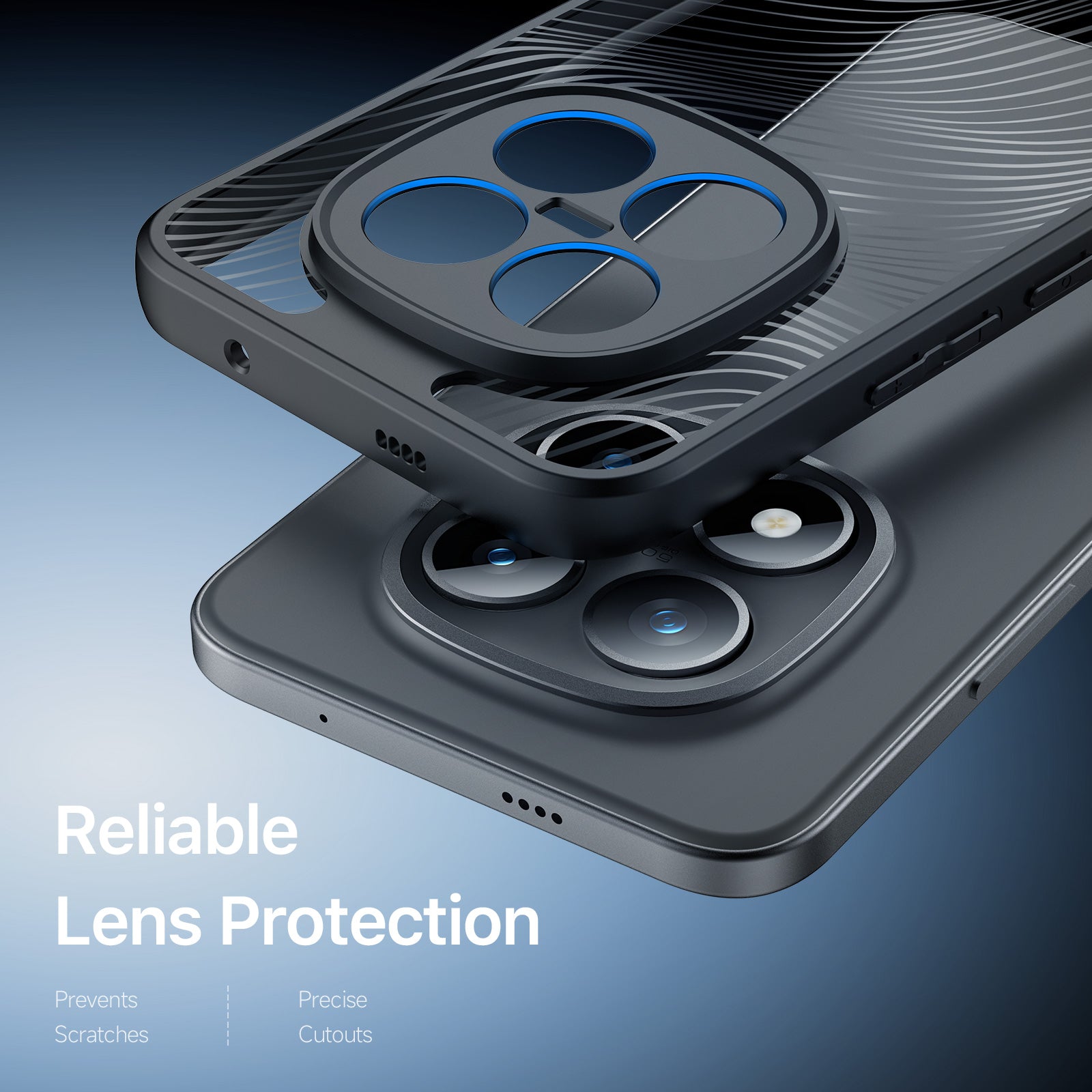 For Xiaomi Poco M8 Pro 5G / Redmi Note 15 Pro+ 5G (Global) Case DUX DUCIS Aimo Series TPU+PC Matte Drop-proof Phone Cover (REACH Certification) - Black