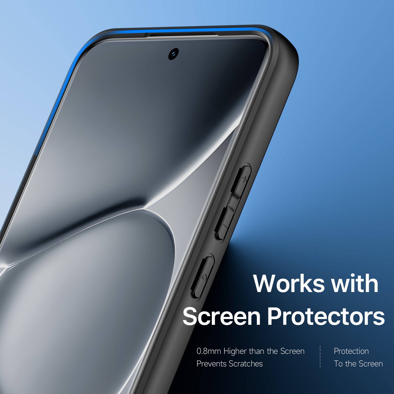 For Xiaomi Poco M8 Pro 5G / Redmi Note 15 Pro+ 5G (Global) Case DUX DUCIS Aimo Series TPU+PC Matte Drop-proof Phone Cover (REACH Certification) - Black