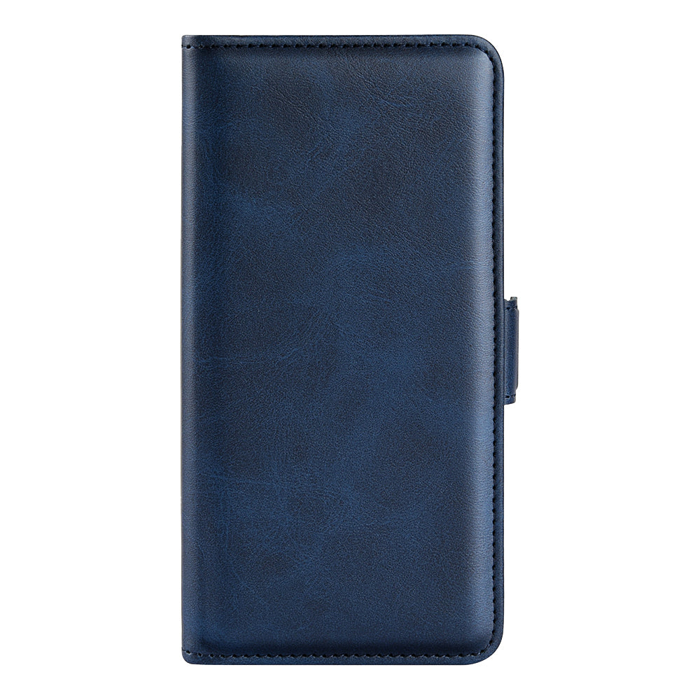 For Xiaomi Poco M8 5G / Redmi Note 15 5G (Global) Case Calf Texture Leather Wallet Phone Cover -  Blue