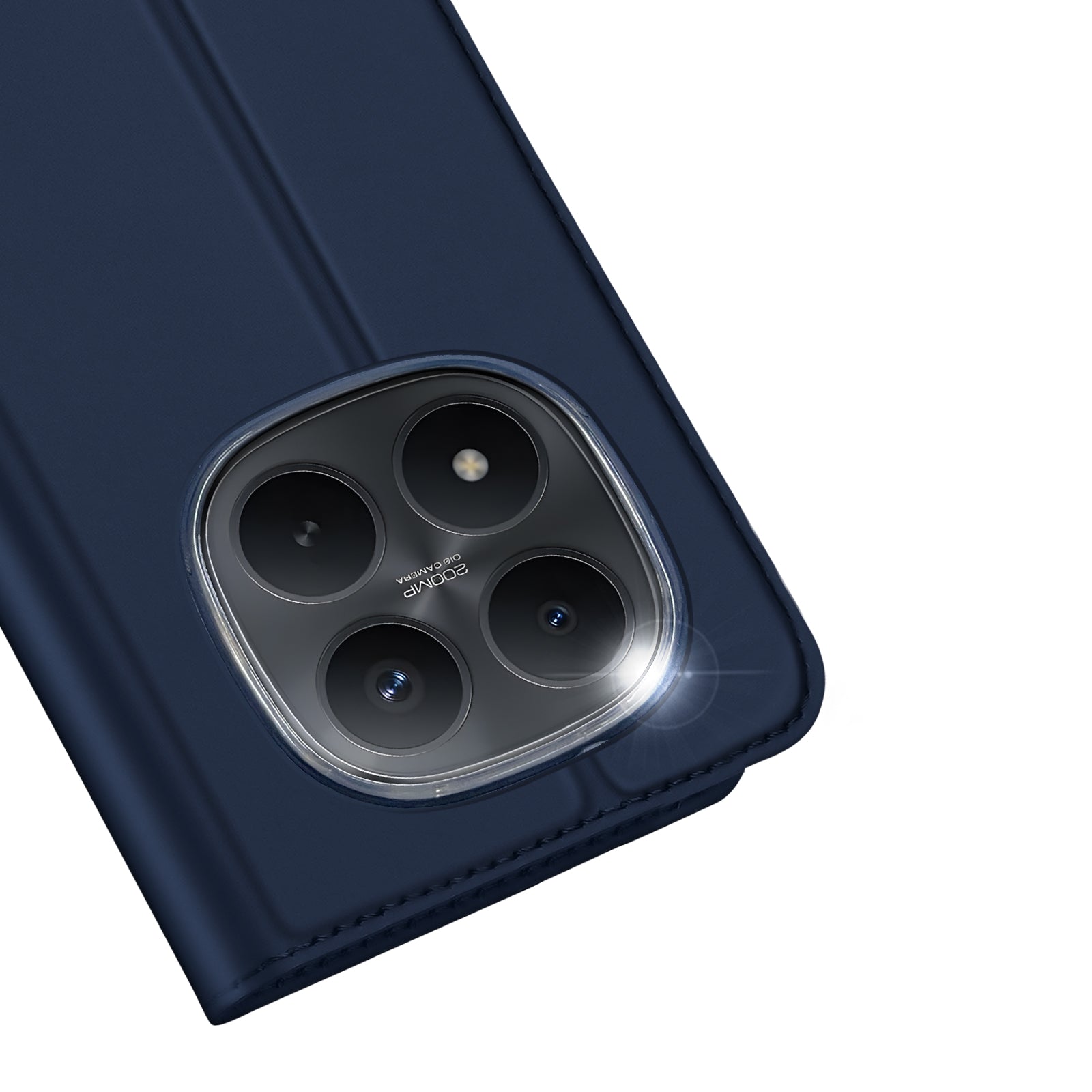 For Xiaomi Poco M8 Pro 5G / Redmi Note 15 Pro+ 5G (Global) Case DUX DUCIS Skin Pro Series Leather Stand Cover Card Holder - Blue