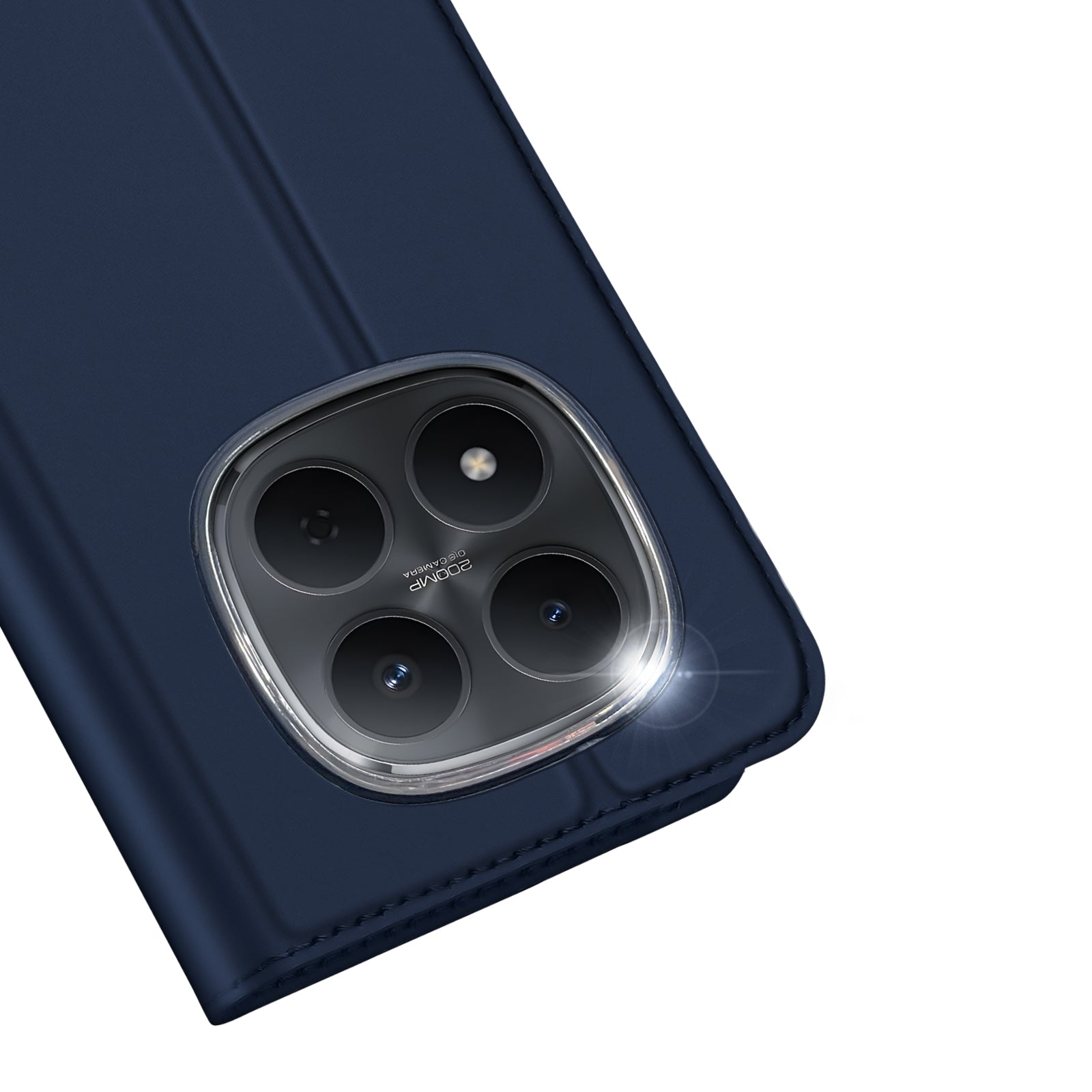 For Xiaomi Redmi Note 15 Pro 5G (Global) Case DUX DUCIS Skin Pro Series Leather Stand Cover Card Holder - Blue