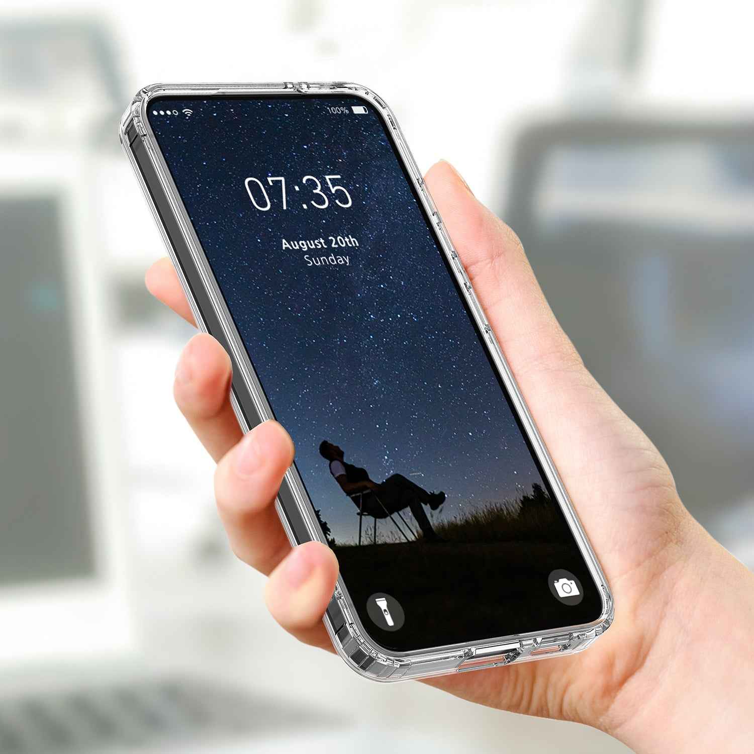 For Samsung Galaxy A57 5G Clear Phone Magnetic Case TPU + Acrylic Back Cover - Clear