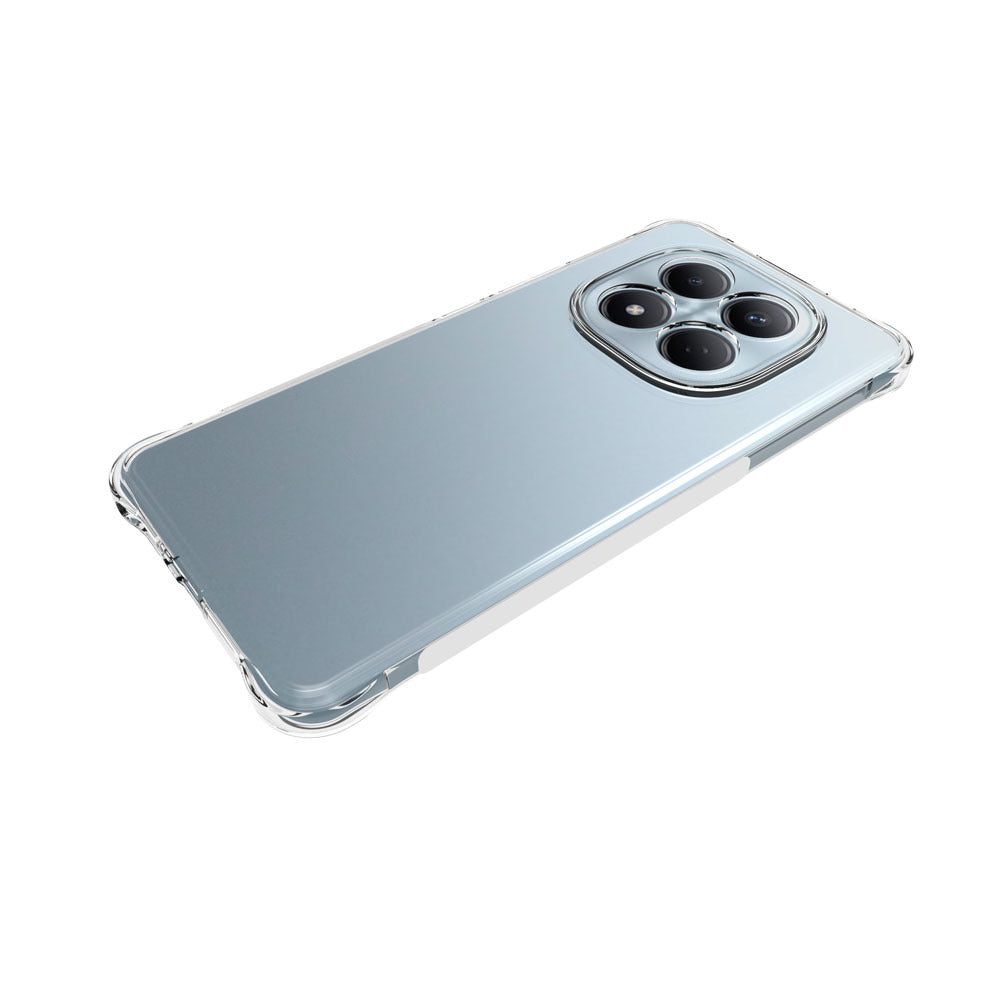 For Xiaomi Redmi Note 15 Pro 4G (Global) Clear TPU Case WANLONFENG TM Series 2.0mm Phone Back Cover - Transparent