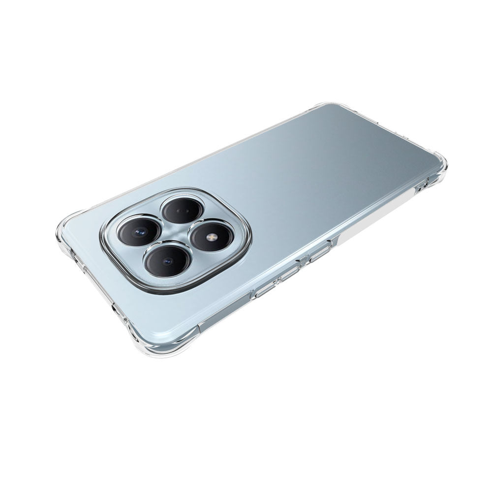 For Xiaomi Redmi Note 15 Pro 4G (Global) Clear TPU Case WANLONFENG TM Series 2.0mm Phone Back Cover - Transparent