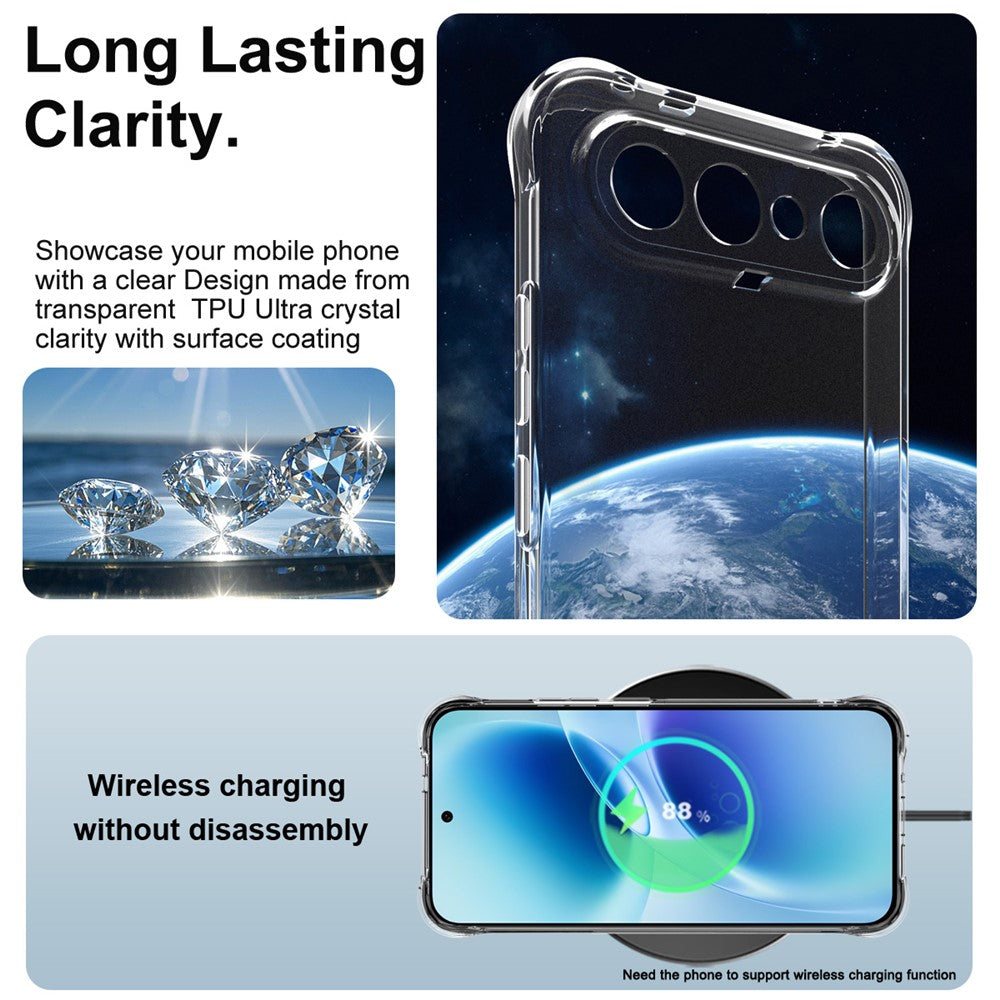 IMAK For vivo X300 FE 5G / S50 Pro mini 5G Case TPU Phone Cover Airbag Shockproof Protection - Transparent