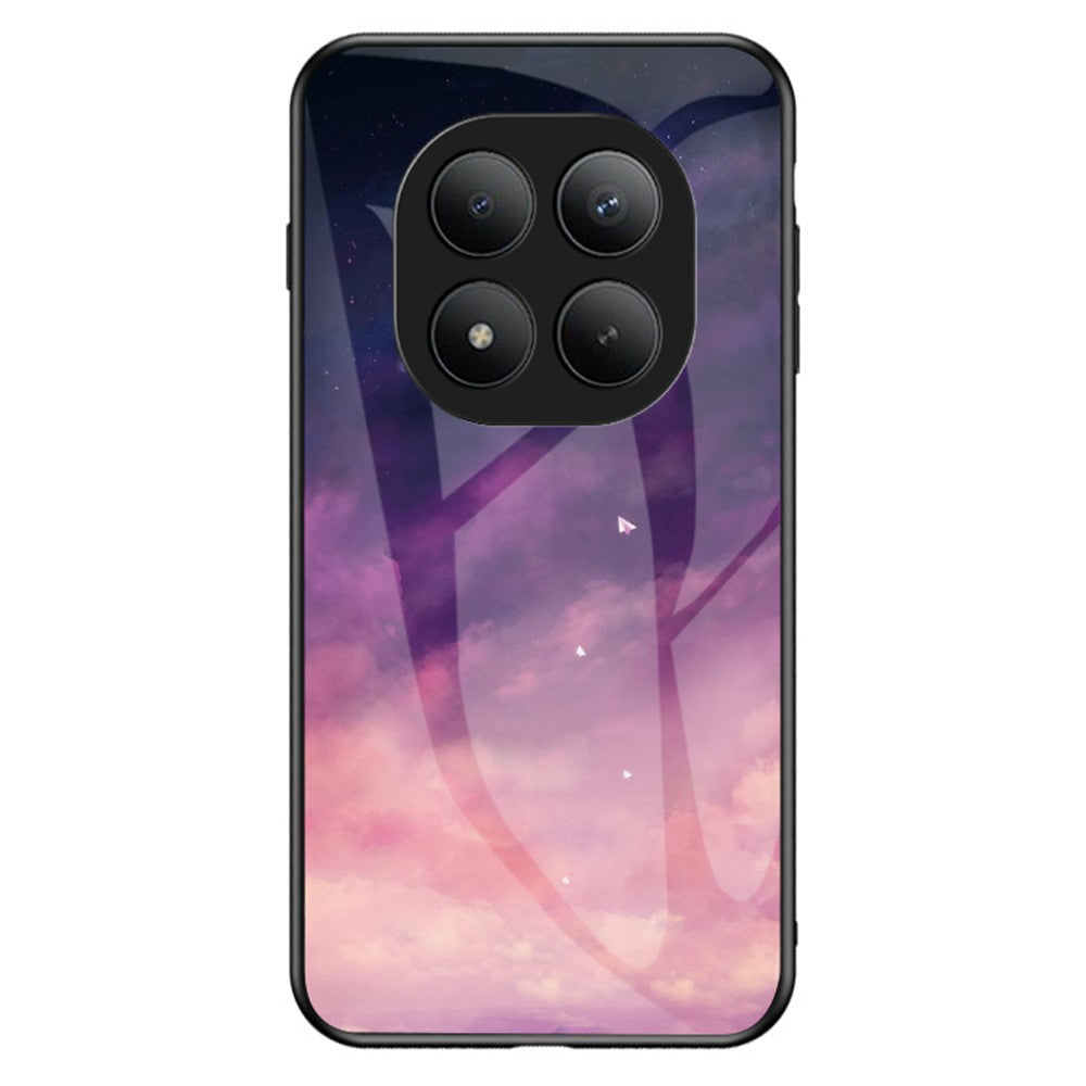For Xiaomi Poco M8 Pro 5G / Redmi Note 15 Pro+ 5G (Global) Case Starry Sky Pattern Tempered Glass Phone Cover - Dream Starry Sky