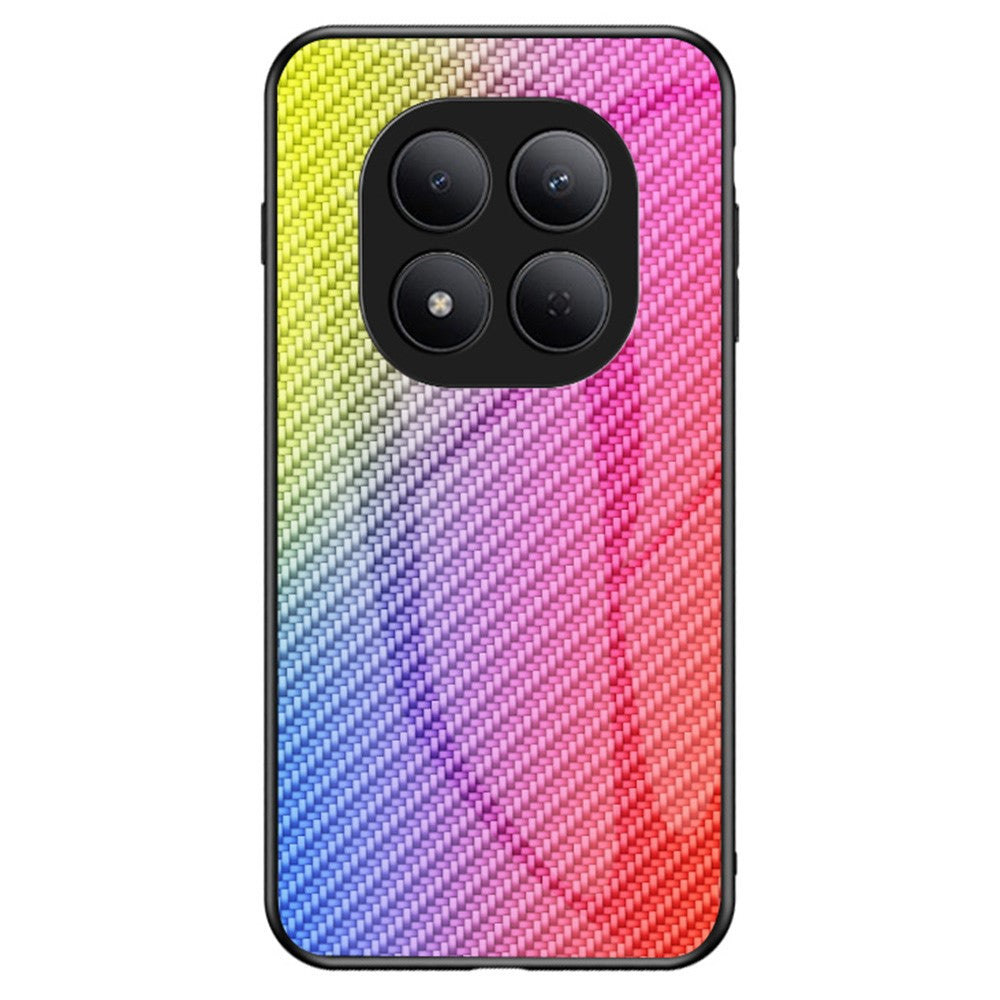 For Xiaomi Redmi Note 15 Pro 5G (Global) Case Tempered Glass Shockproof Phone Cover - Colorful Fiber