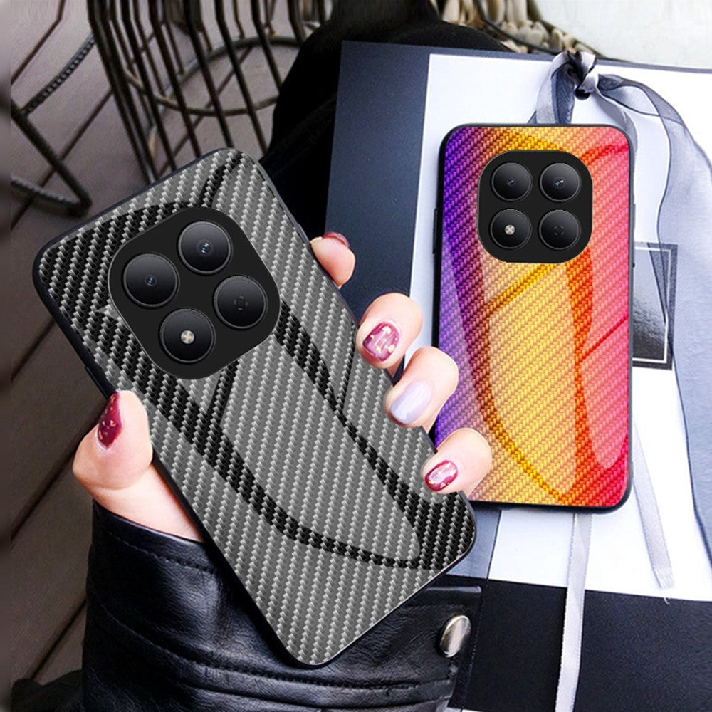 For Xiaomi Redmi Note 15 Pro 5G (Global) Case Tempered Glass Shockproof Phone Cover - Colorful Fiber