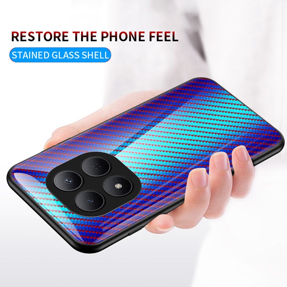 For Xiaomi Redmi Note 15 Pro 5G (Global) Case Tempered Glass Shockproof Phone Cover - Colorful Fiber