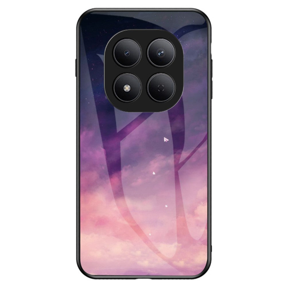 For Xiaomi Redmi Note 15 Pro 5G (Global) Case Starry Sky Pattern Tempered Glass Phone Cover - Dream Starry Sky