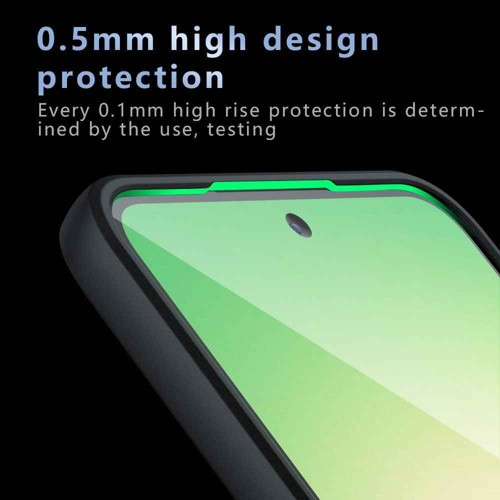 For Samsung Galaxy A57 5G Case TPU + PC Shockproof Phone Cover - Transparent