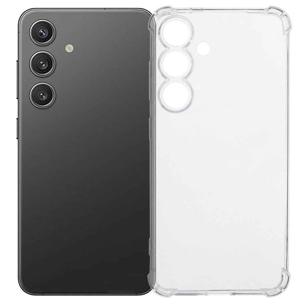 For Samsung Galaxy A57 5G Transparent TPU Case Reinforced Corners Drop-proof Phone Cover