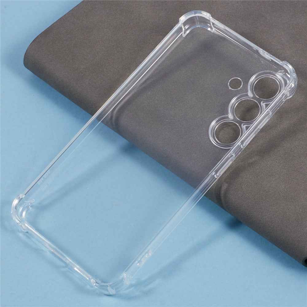 For Samsung Galaxy A57 5G Transparent TPU Case Reinforced Corners Drop-proof Phone Cover