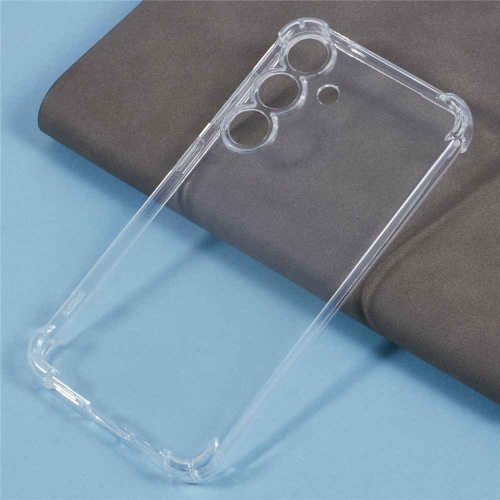 For Samsung Galaxy A57 5G Transparent TPU Case Reinforced Corners Drop-proof Phone Cover