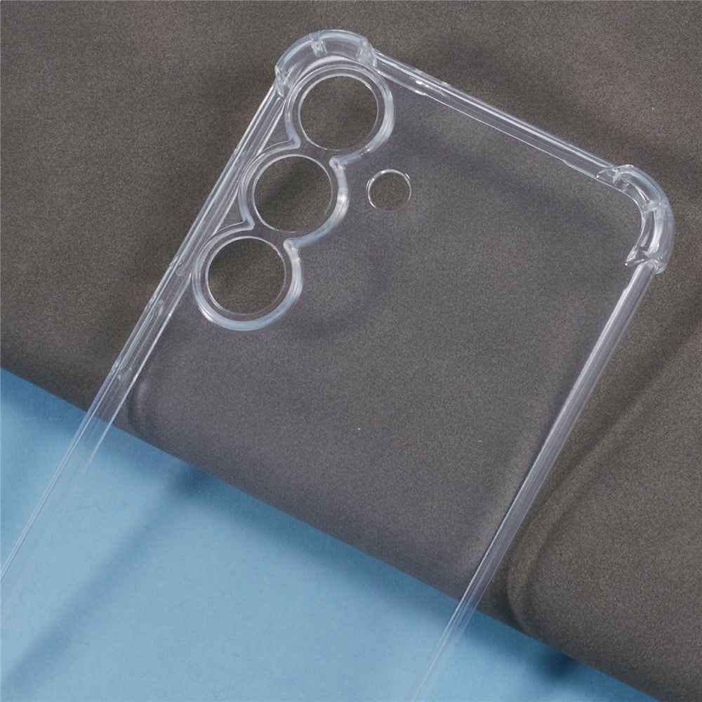For Samsung Galaxy A57 5G Transparent TPU Case Reinforced Corners Drop-proof Phone Cover