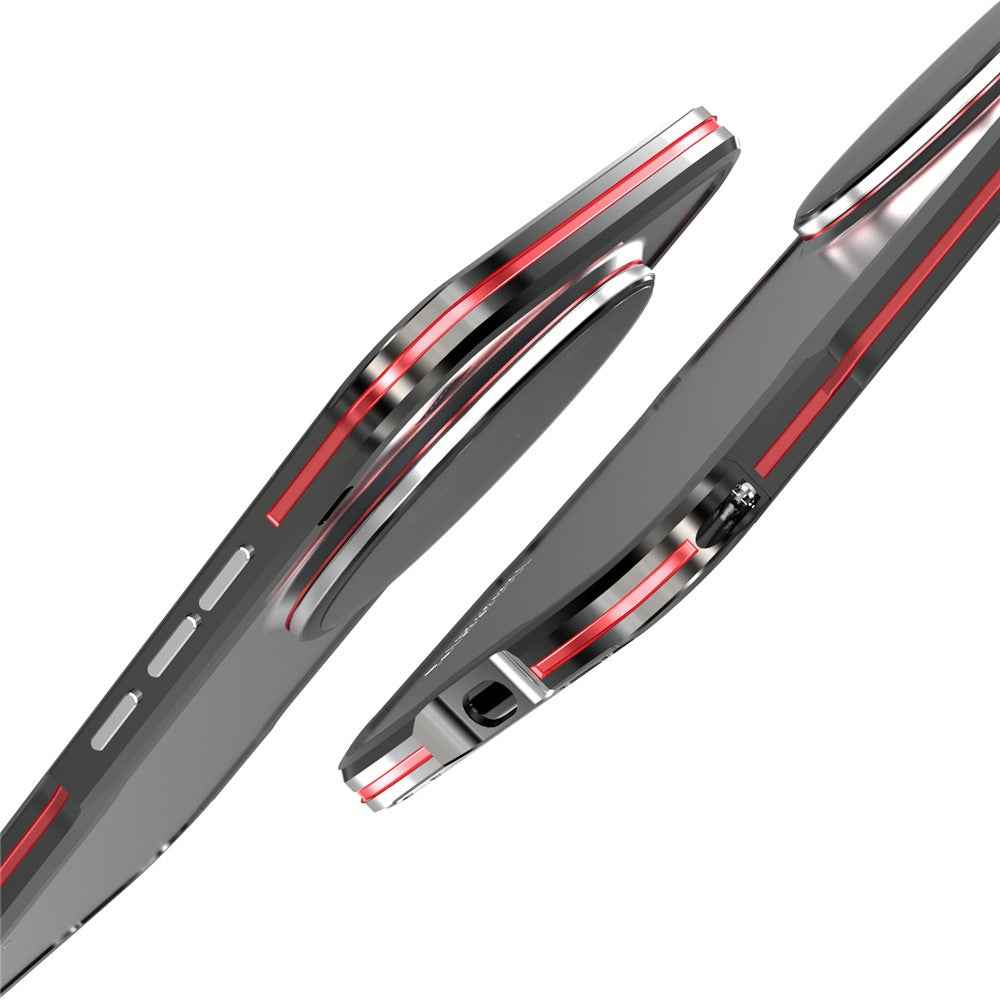 LUPHIE For Xiaomi 17 Ultra 5G Case Metal Bumper Frame Shockproof Phone Cover - Black
