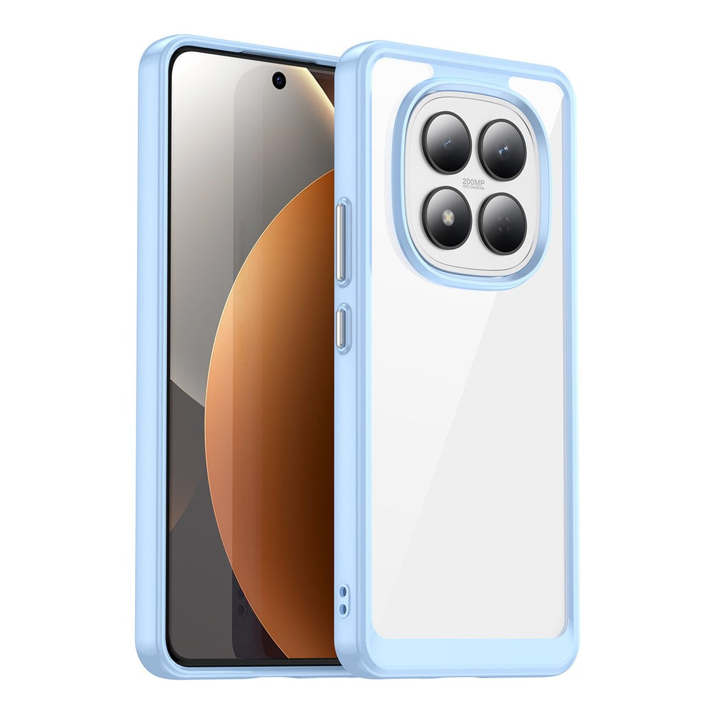 For Xiaomi Redmi Note 15 Pro 4G (Global) Case TPU + Acrylic Protective Clear Phone Cover - Blue