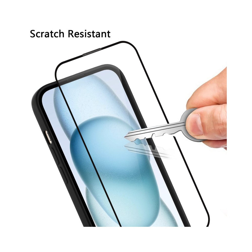 For Xiaomi Poco M8 5G / Redmi Note 15 5G (Global) Phone Case WANLONFENG PC TPU Back Cover Kickstand with Tempered Glass - Green