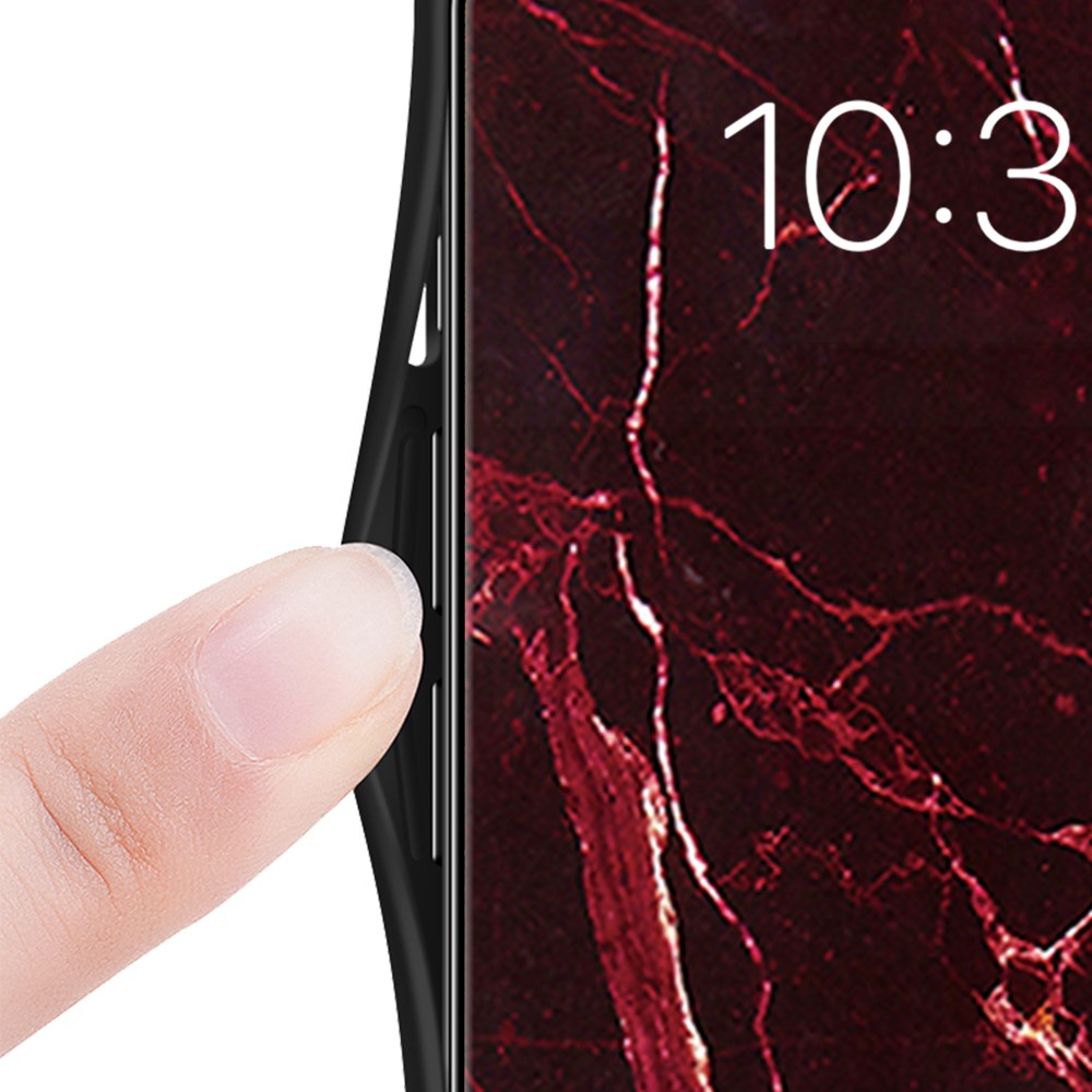 Phone Case For Xiaomi Poco M8 5G / Redmi Note 15 5G (Global) Marble Pattern Tempered Glass + PC + TPU Protective Phone Cover - Flying Pigeon Marble