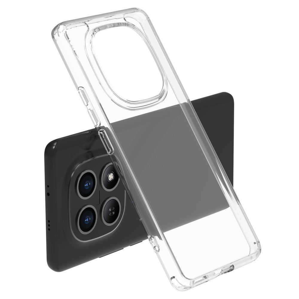 LEREACH TOC Series for Xiaomi Poco M8 5G / Redmi Note 15 5G (Global) / Poco M8 5G Case TPU + Acrylic Phone Cover - Transparent