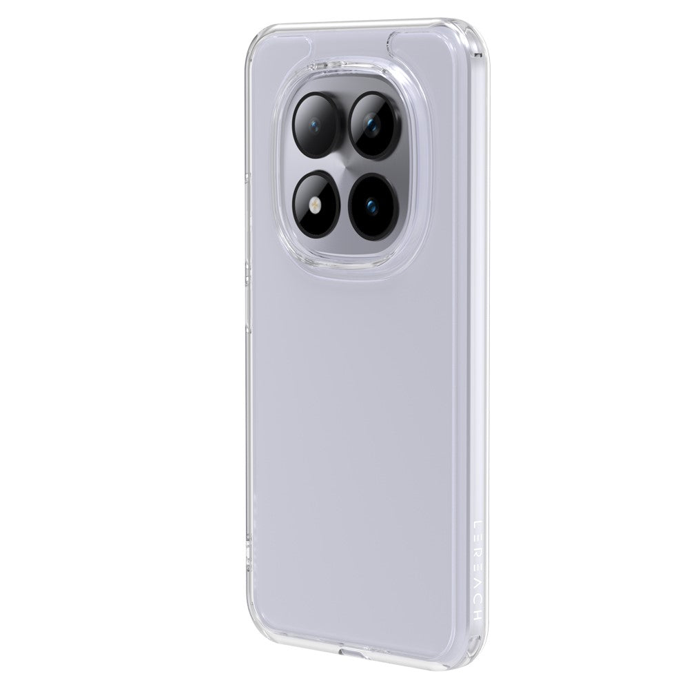 LEREACH TOC Series for Xiaomi Poco M8 Pro 5G / Redmi Note 15 Pro+ 5G (Global) Case TPU + Acrylic Phone Cover - Transparent