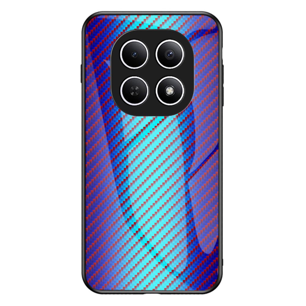 Phone Case For Xiaomi Poco M8 5G / Redmi Note 15 5G (Global) Tempered Glass Shockproof Phone Cover - Blue Fiber