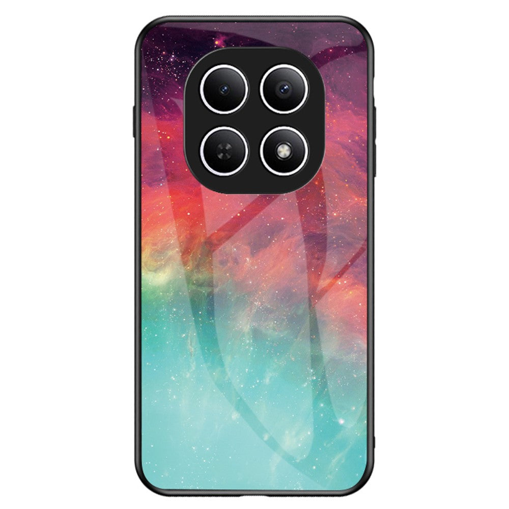 Phone Case For Xiaomi Poco M8 5G / Redmi Note 15 5G (Global) Starry Sky Pattern Tempered Glass Phone Cover - Color Starry Sky