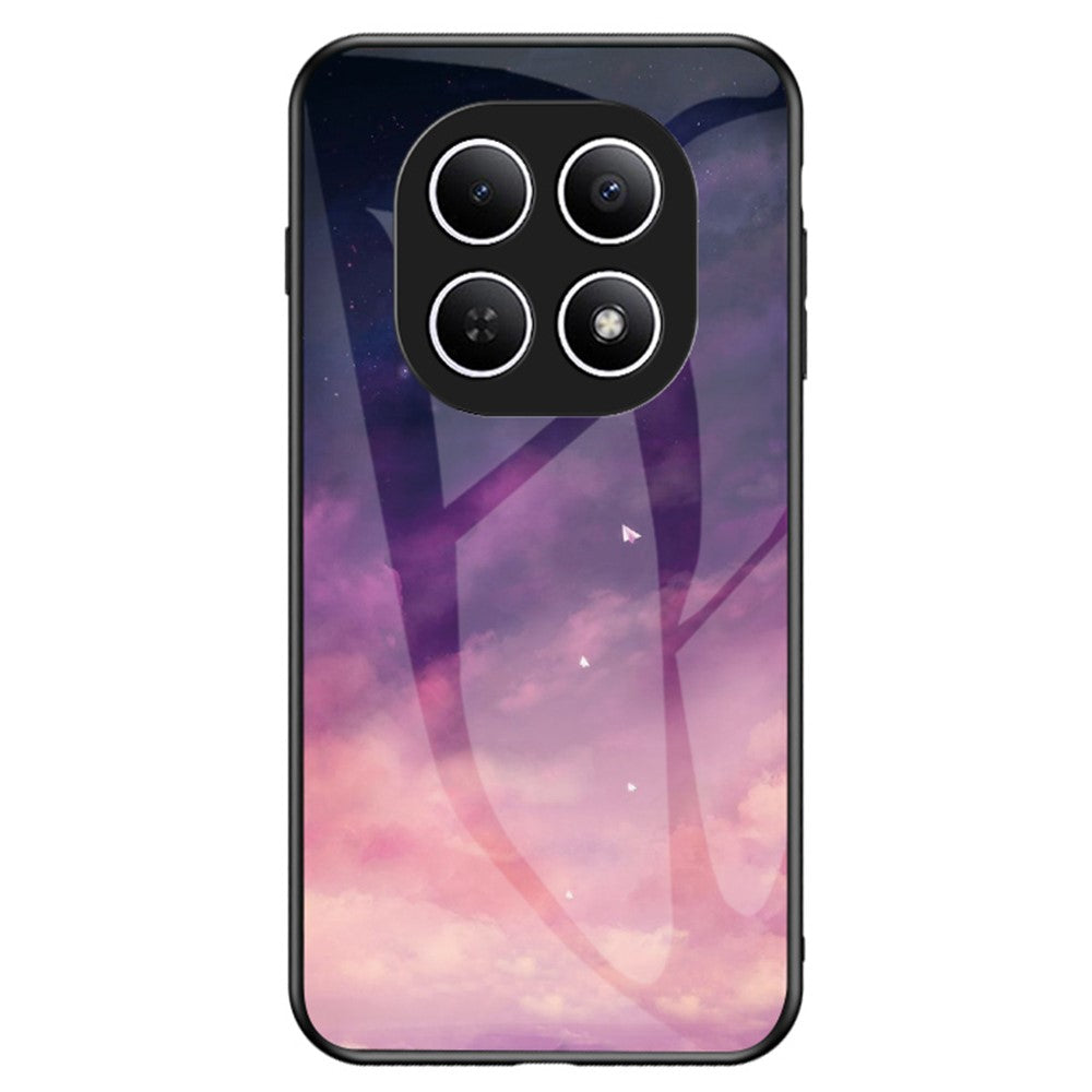 Phone Case For Xiaomi Poco M8 5G / Redmi Note 15 5G (Global) Starry Sky Pattern Tempered Glass Phone Cover - Dream Starry Sky