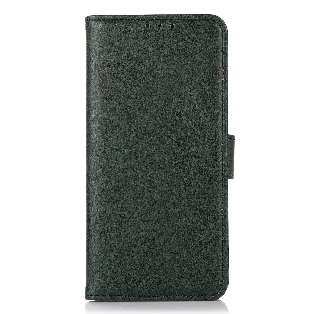 For Xiaomi Redmi Note 15 Pro 4G (Global) Case Cowhide Texture Leather Wallet Phone Cover with Stand - Green