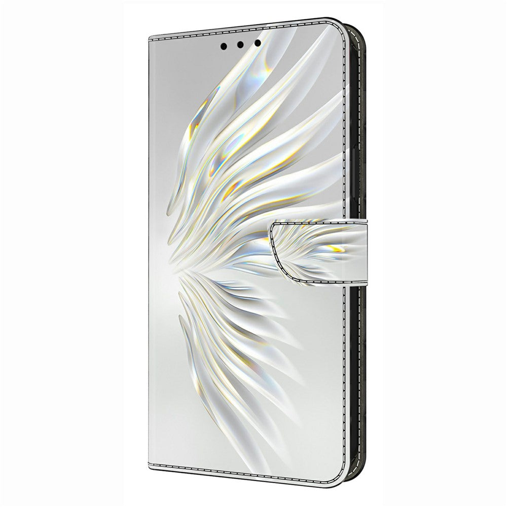 Wallet Case For Xiaomi Poco M8 5G / Redmi Note 15 5G (Global) / 15 4G (Global) Pattern Printing Stand Leather Flip Phone Cover - Crystal Wings