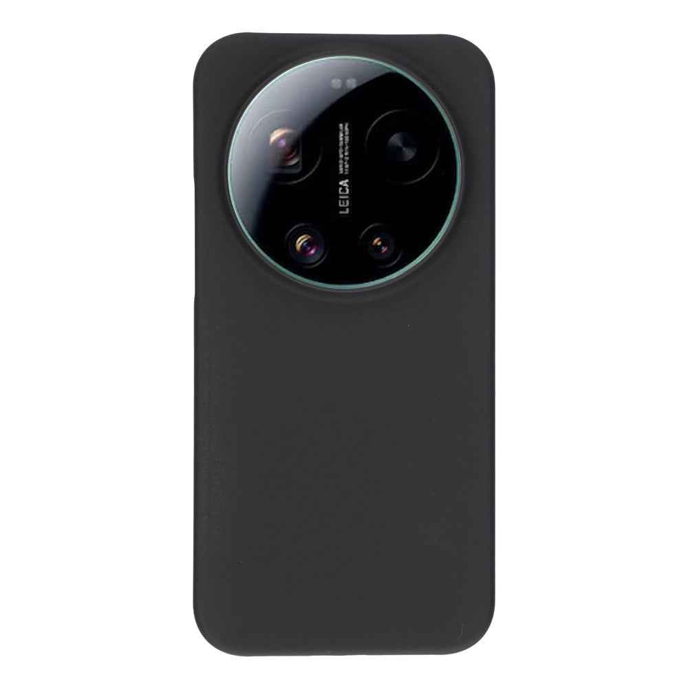 For Xiaomi 17 Ultra 5G Case Hard PC Drop Proof Frosted Minimalist Phone Cover - Black