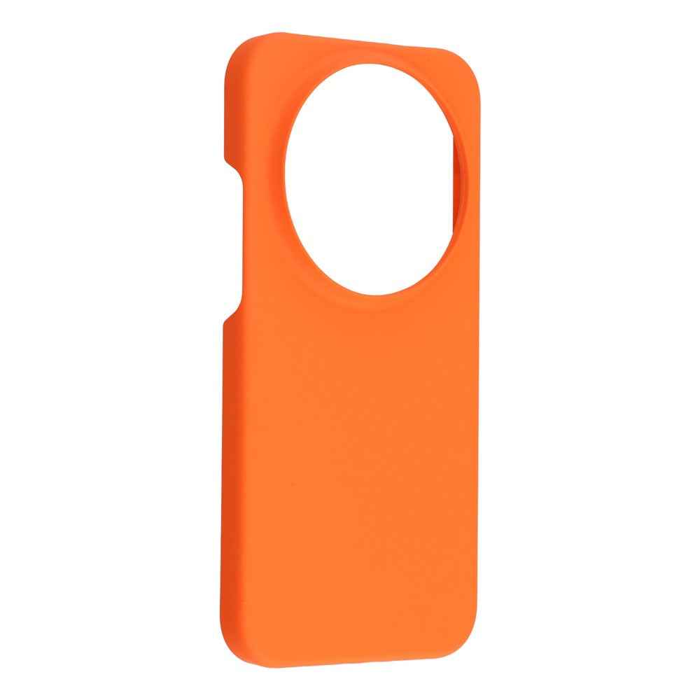For Xiaomi 17 Ultra 5G Case Hard PC Drop Proof Frosted Minimalist Phone Cover - Orange