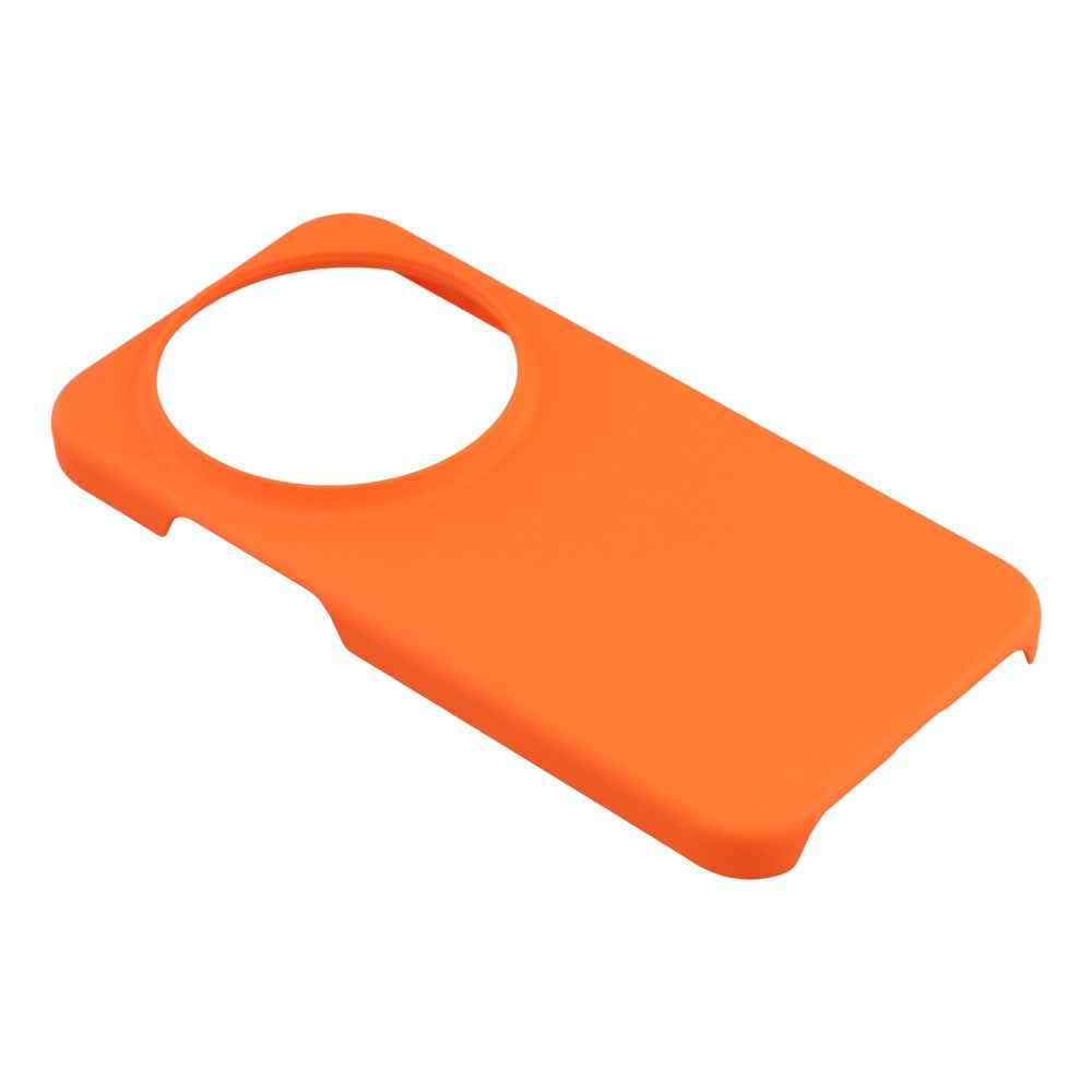 For Xiaomi 17 Ultra 5G Case Hard PC Drop Proof Frosted Minimalist Phone Cover - Orange