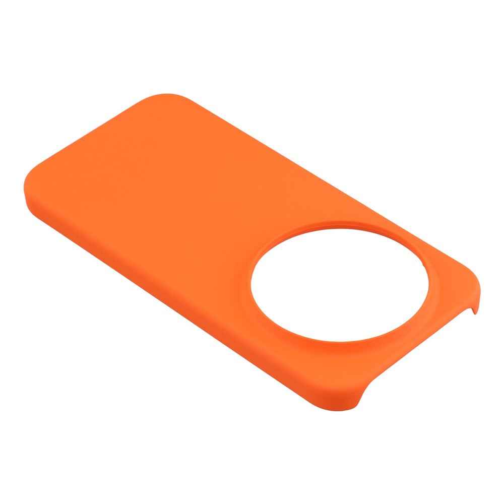 For Xiaomi 17 Ultra 5G Case Hard PC Drop Proof Frosted Minimalist Phone Cover - Orange