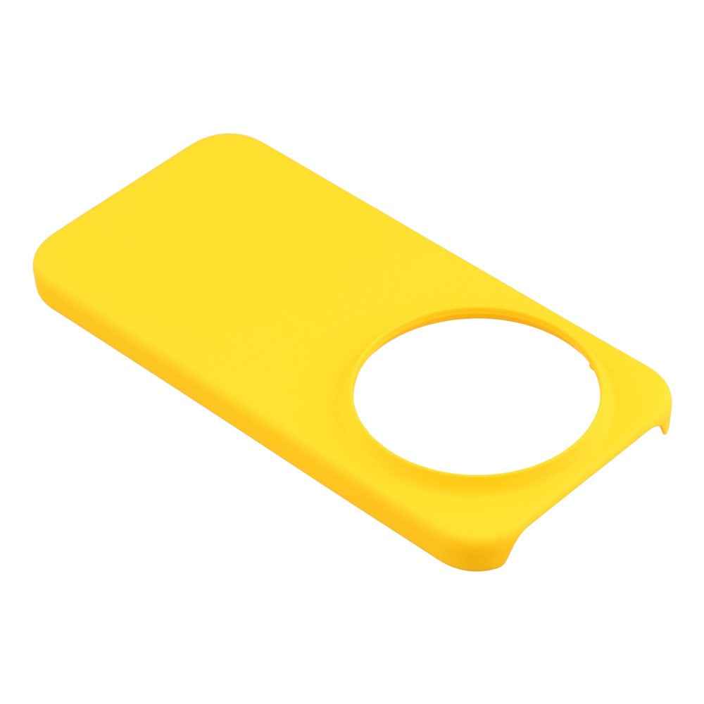 For Xiaomi 17 Ultra 5G Case Hard PC Drop Proof Frosted Minimalist Phone Cover - Yellow