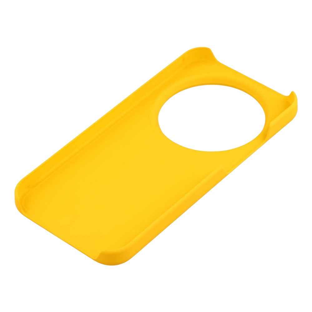 For Xiaomi 17 Ultra 5G Case Hard PC Drop Proof Frosted Minimalist Phone Cover - Yellow