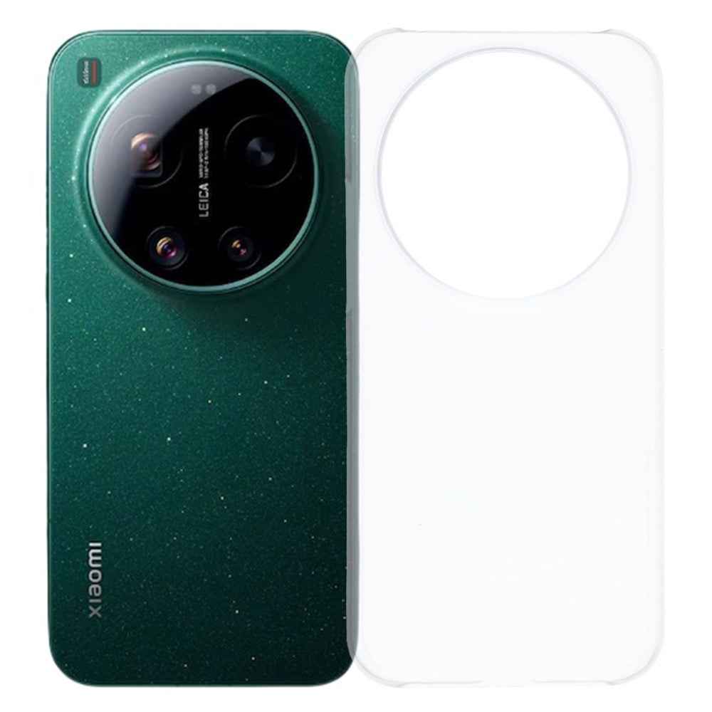 For Xiaomi 17 Ultra 5G Case Hard PC Drop Proof Frosted Minimalist Phone Cover - Transparent