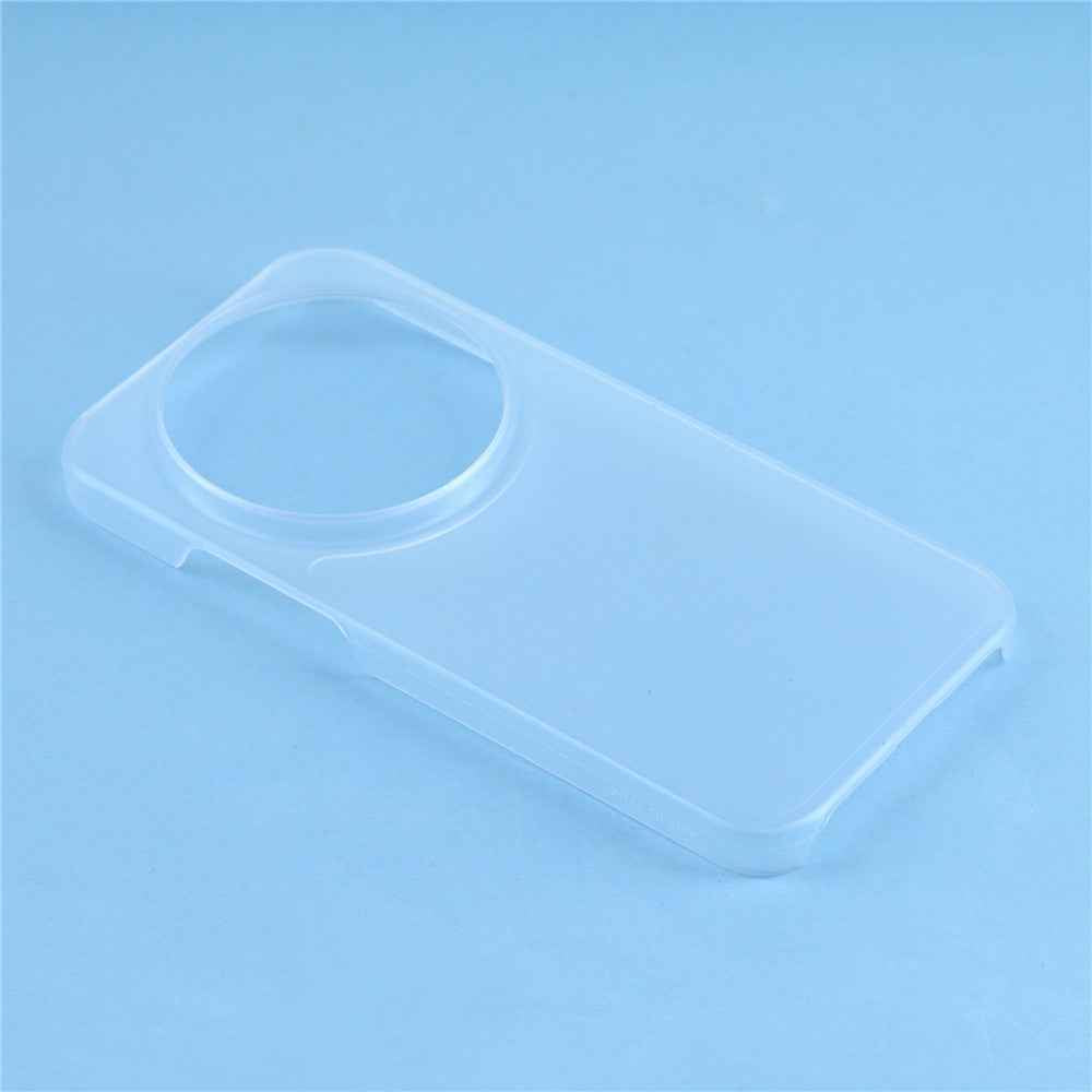 For Xiaomi 17 Ultra 5G Case Hard PC Drop Proof Frosted Minimalist Phone Cover - Transparent