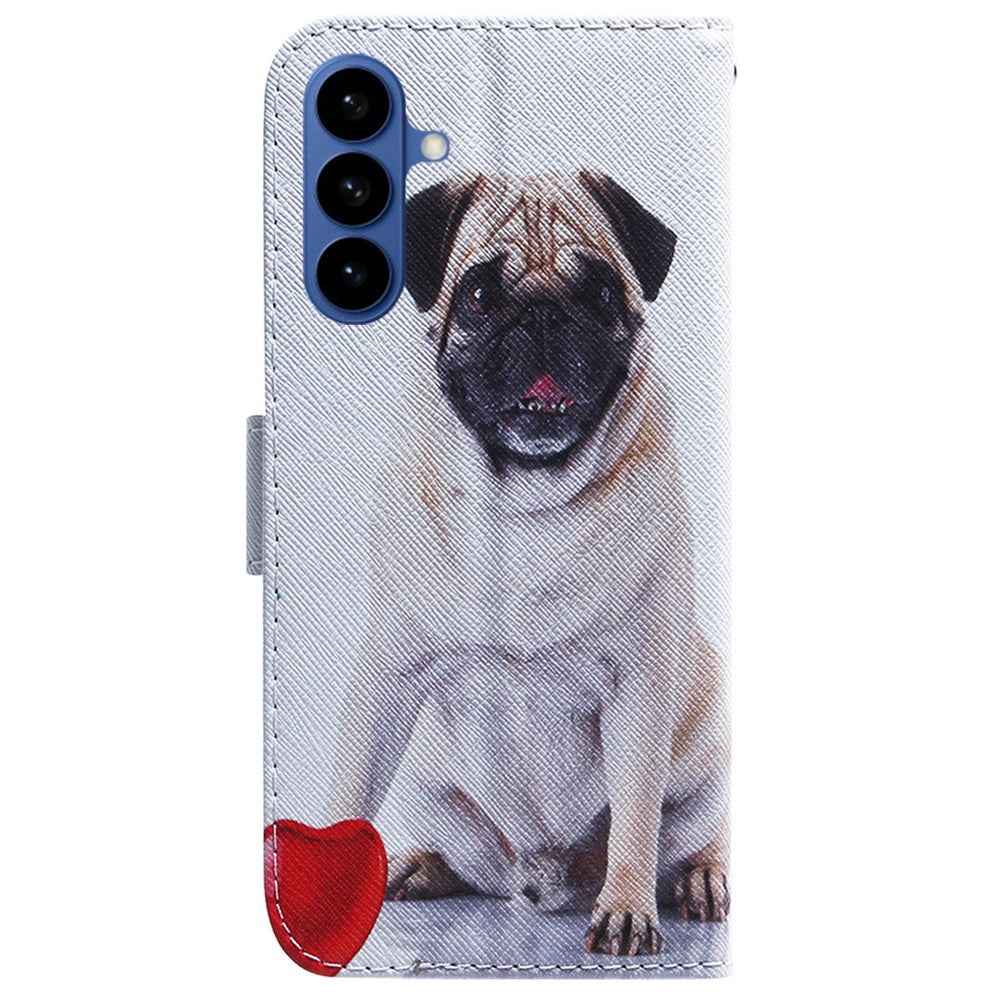 For Samsung Galaxy A57 5G Wallet Case Pattern Print Leather Phone Cover - Dog