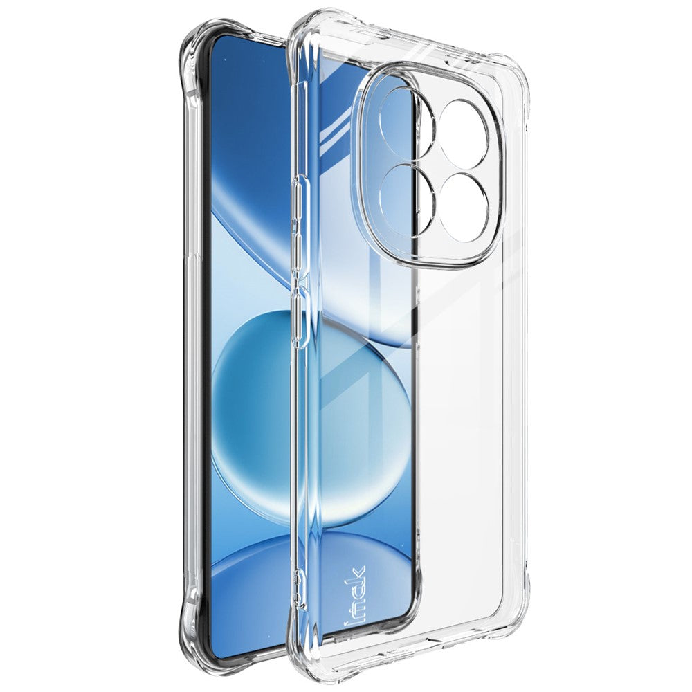 IMAK For Xiaomi Redmi Note 15 Pro 4G (Global) Case TPU Phone Cover Airbag Shockproof Protection - Transparent