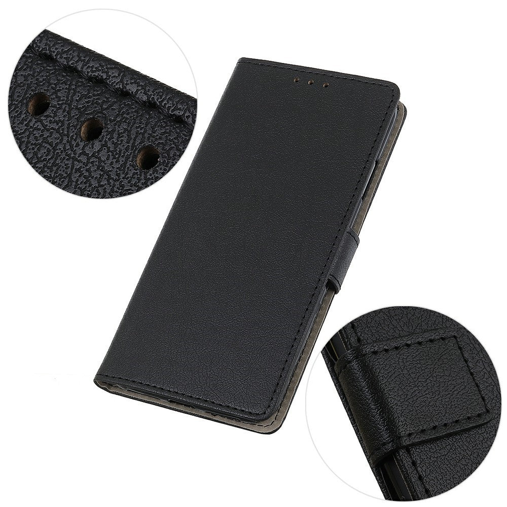 For Xiaomi Redmi Note 15 Pro 4G (Global) Case PU Leather Stand Wallet Phone Cover - Black