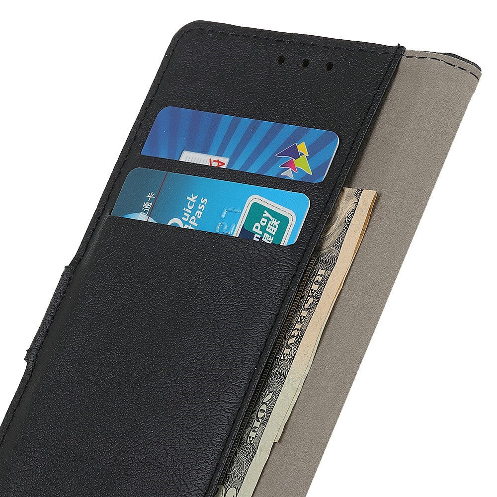 For Xiaomi Redmi Note 15 Pro 4G (Global) Case PU Leather Stand Wallet Phone Cover - Black