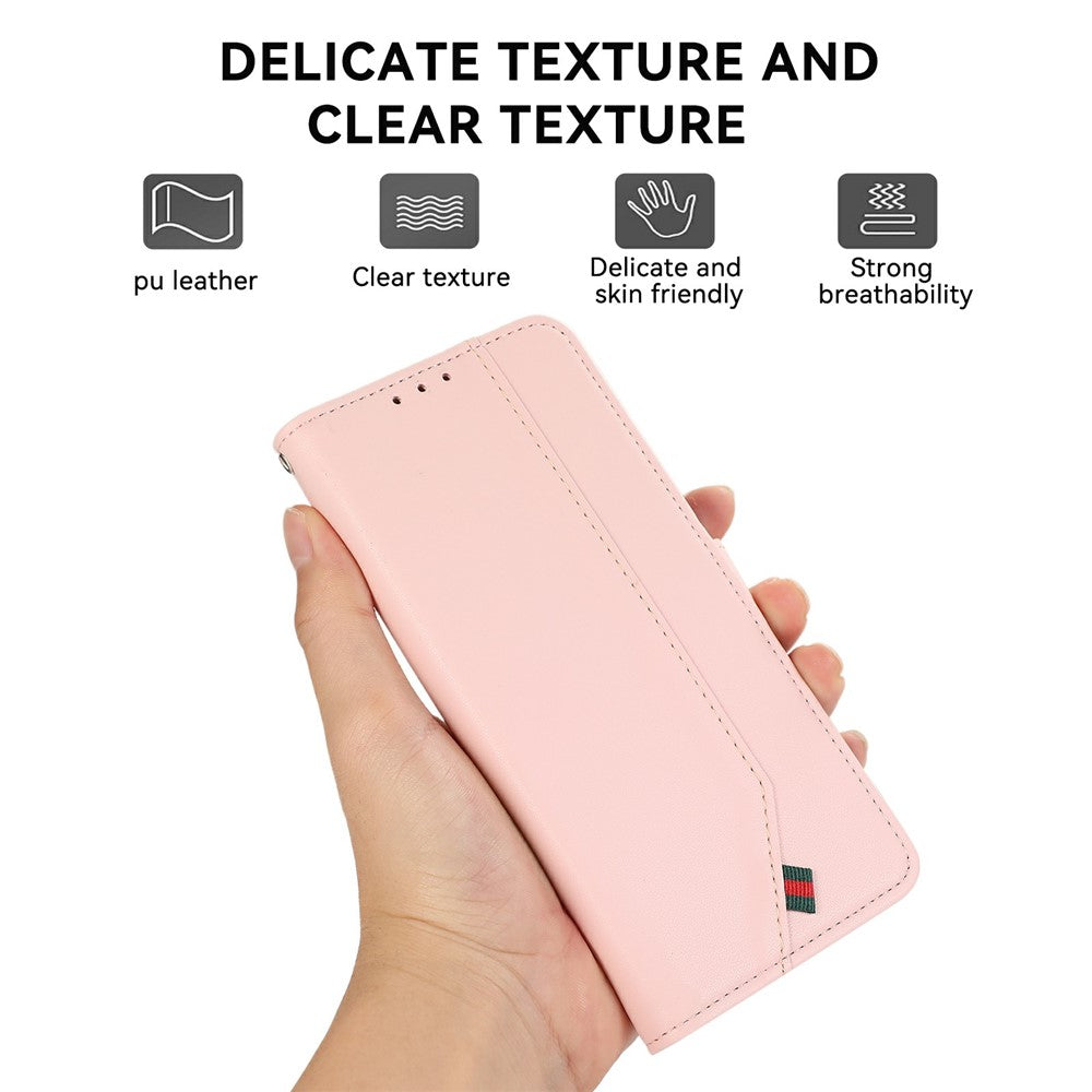 For Xiaomi Redmi Note 15 Pro 4G (Global) Case RFID Blocking Flip Leather Phone Cover - Pink