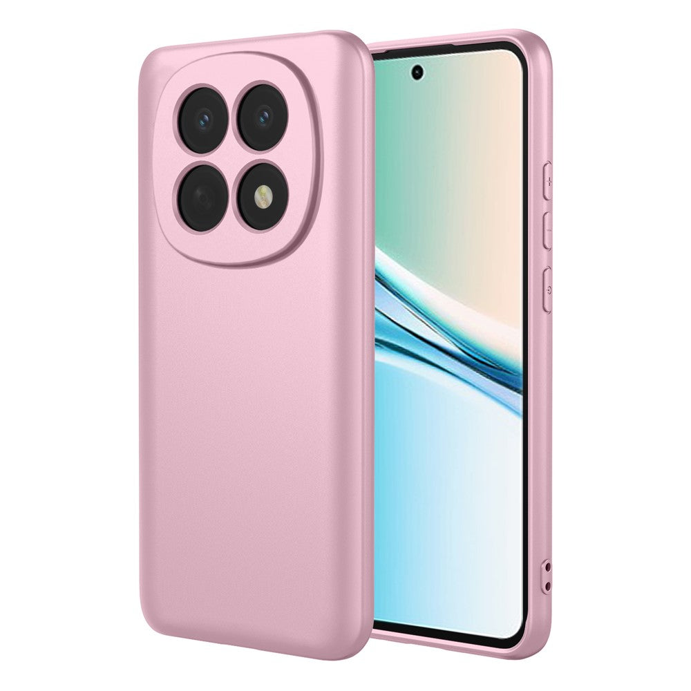 For Xiaomi Redmi Note 15 5G (Global)  /  Poco M8 5G Case Liquid Silicone Feel Soft TPU Protective Phone Cover - Pink