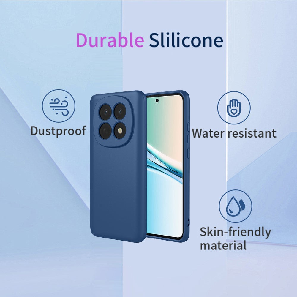 For Xiaomi Redmi Note 15 5G (Global)  /  Poco M8 5G Case Liquid Silicone Feel Soft TPU Protective Phone Cover - Pink