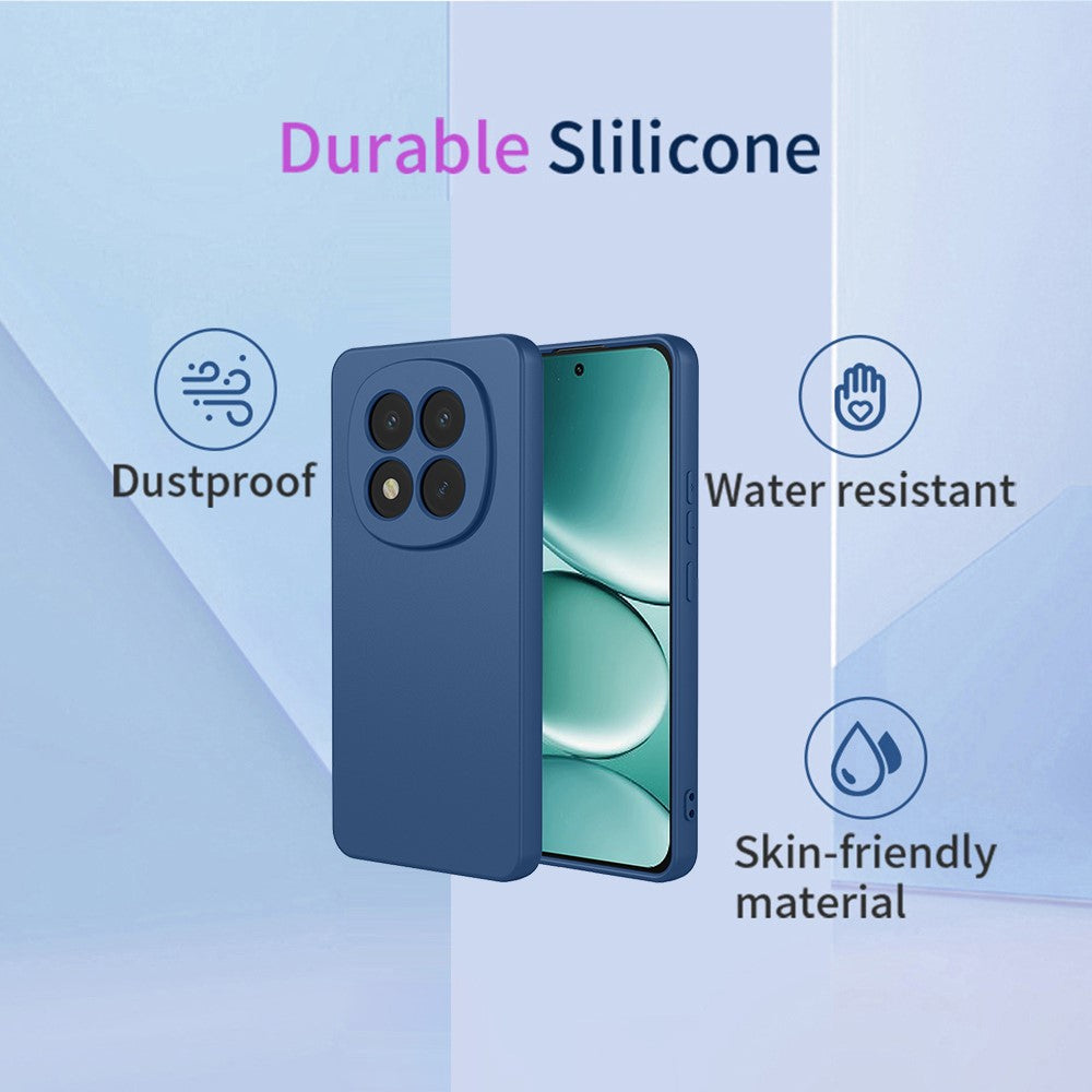 For Xiaomi Redmi Note 15 Pro 5G (Global) Case Liquid Silicone Feel Soft TPU Protective Phone Cover - Purple